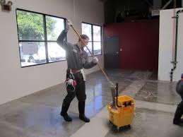 CLASS III: UPON COMPLETION Vacuum work areas with HEPA filtered units. Wet mop and wipe all surfaces with disinfectant.