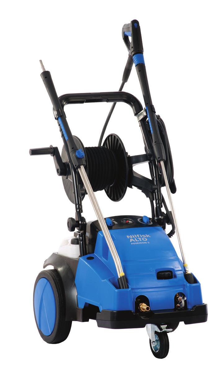 The high water flow of the POSEIDON 5-52FA makes it very useful for applications where a high level of dirt has to be removed or flushed away.