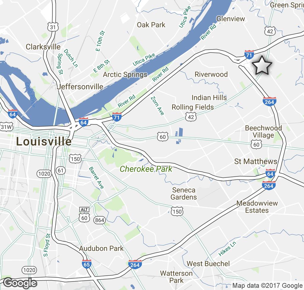LOCATOR MAP FENLEY OFFICE PARK B 4965 US Highway 42, Louisville, Kentucky CONTACTS DAVID A. WILLIAMS First Vice President +1 502 412 7623 davida.williams@cbre.