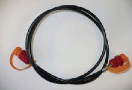 power pack, RJ45 patch cable and low pressure hose