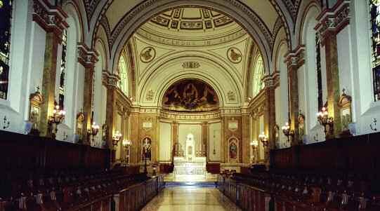St. Joseph Seminary, Yonkers, New York In preparation of Pope Benedict s visit, the Chapel was restored to brilliance as goldwork was