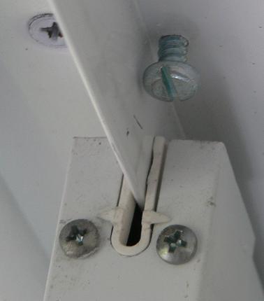 Pins can be used to secure sliding glass doors and