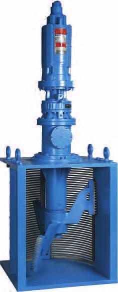 pumps, centrifuges, digestors and other process equipment.