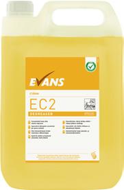 EC2 DEGREASER CONCENTRATED HEAVY-DUTY CLEANER DEGREASER Multi-purpose, multi-surface cleaner degreaser. Neutral ph formulation; safe to use on aluminium.