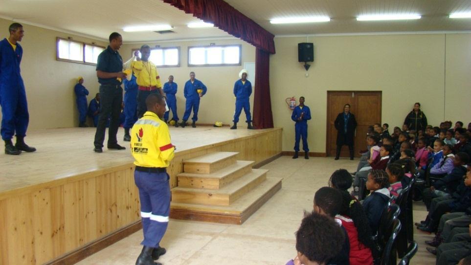 The WoF program also ensures that the fire fighters receive remuneration on a monthly basis. The SCFPA then become the base partner and ensure that the team has a base to operate from.