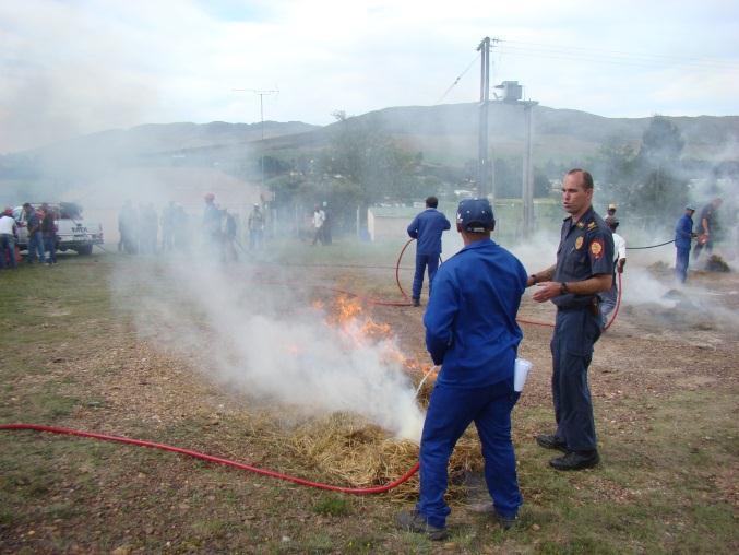 Fire Services) and Bermon Verster ( Avontuur FMU representative) for their effort and commitment to make