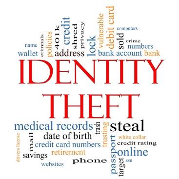 Identity Theft Prevention It is common for burglars to take identity related materials from your home in order to open fraudulent accounts in your name.