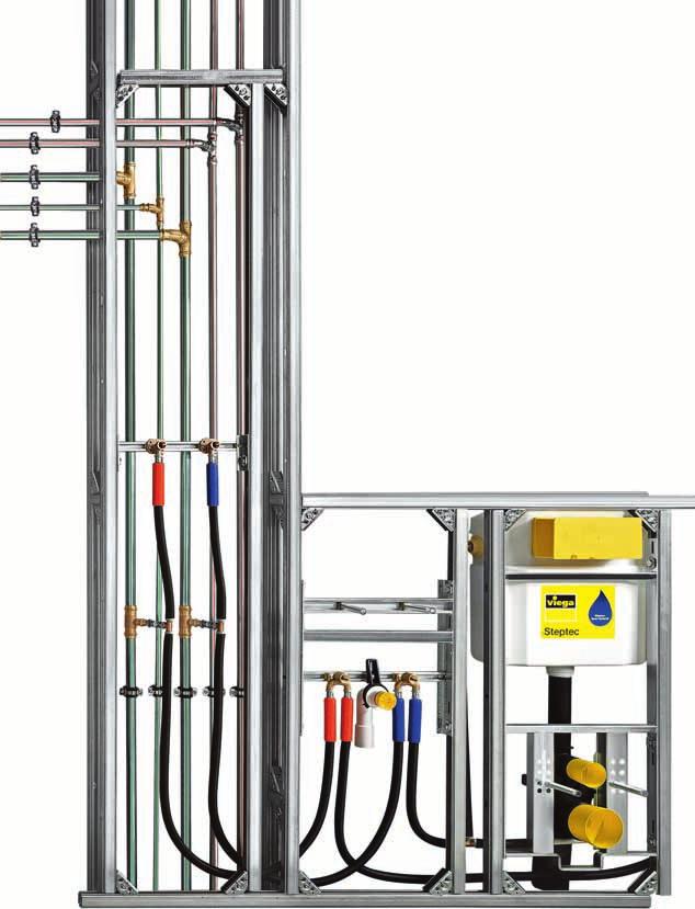 The Viega system range. The range of possibilities. Press technology from Viega The practical diversity of Viega piping systems is almost limitless.