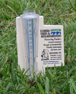 Soil moisture sensors can be used in addition to rain shutoff devices for automatic irrigation systems.