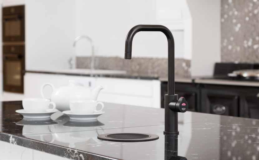 CUBE HYDROTAP DESIGN RANGE CUBE CAN BE INSTALLED OVER SINK OR OPTIONAL FONT AVAILABLE IN ANY OF THE FOLLOWING WATER COMBINATIONS: AVAILABLE IN: STANDARD Z1 Z2