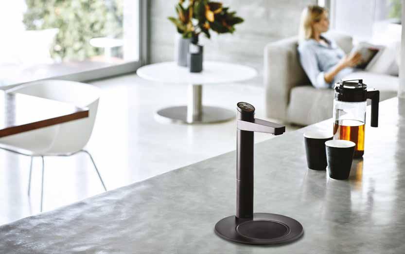 ZIP HYDROTAP ELITE HYDROTAP DESIGN RANGE ELITE CAN BE INSTALLED OVER SINK OR OPTIONAL FONT AVAILABLE IN ANY THE FOLLOWING WATER COMBINATIONS: AVAILABLE IN: STANDARD