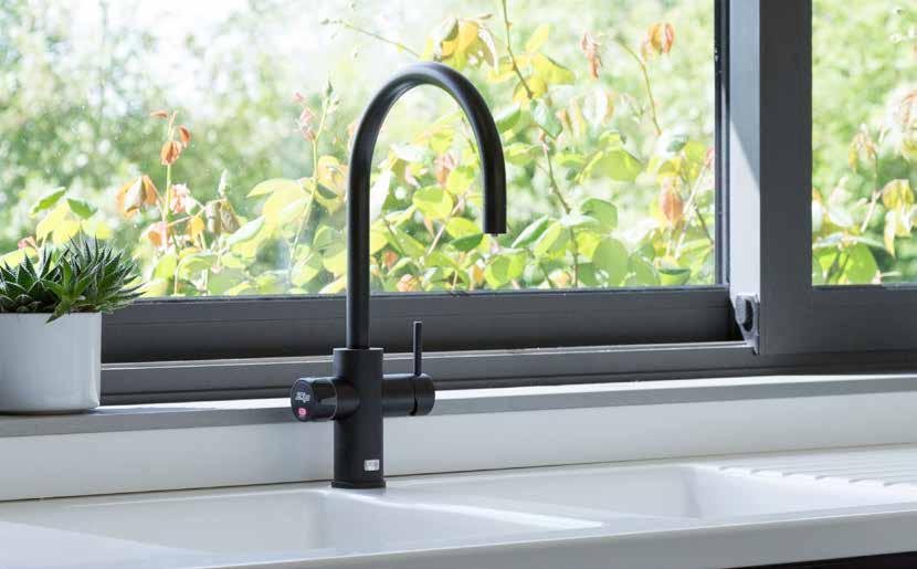 When tested at 150, 250 & 350 kpa in accordance with Standards AS/NZS 6400 ZIP HYDROTAP CELSIUS ARC CELSIUS ARC CAN BE INSTALLED OVER SINK ONLY The more stars the more water efficient WATER RATING A