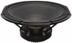 Features: Rigid die cast frame Treated paper cone Treated cloth accordion surround 4" high temperature voice coil 00oz. vented magnet Specifications: Sensitivity: 97dB (W/M) Impedance: 8ohm Re: 6.