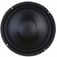 Audio/Video - Speaker Components 8" Polypropylene Cone Woofer 4Home and automotive woofer 4Optimized for sealed enclosures Considered one of our most popular general purpose replacement drivers, this