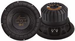 Speaker Components - Audio/Video Driver Groups MAX Automotive Woofer This small-enclosure sub woofer will add extra punch to your low-end and give you that huge sound you want.