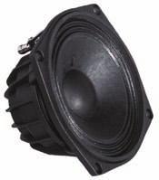 Specifications: Speaker size: 6" RMS power: 50W Max power: 300W Impedance: 8 ohm Frequency response: 00Hz~5000Hz Resonant frequency: 00Hz Sensitivity: 97dB Overall diameter (WxH): 62 x 87mm Overall