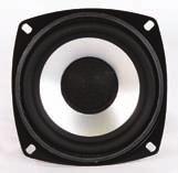driver in bass guitar cabinets Specifications: Speaker size: 5" RMS power: 80W Max power: 60W Impedance: 2 ohm Frequency response: 80Hz~6300Hz Resonant frequency: 80Hz Sensitivity: 99dB Overall