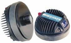 Audio/Video - Speaker Components High Frequency Driver Threaded compression driver is compatible with horns having standard 3 8" x 8TPI threads.