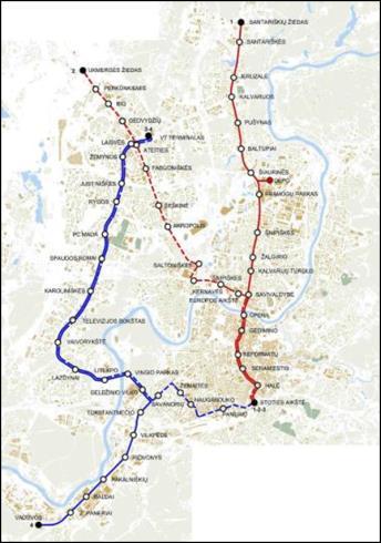 NEW RAPID TRAM LINES - Development of city public transportation and communication infrastructure