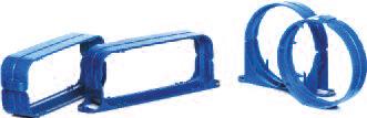 1 Ducting Clamps Nuaire thermal ing clamps are available in 2 options to match 125 mm Ø or 204 x 60 mm or 220 x 90 mm rectangular. All types are with or without fixing lugs. Figure 2.
