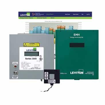 METERING SOLUTIONS Leviton Metering Solutions enhance any Application Solution by allowing facilities to accurately track actual energy usage.