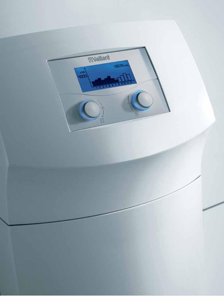 Innovation in detail Vaillant ground source heat pump technology The geotherm range of ground source heat pumps provide maximum comfort and efficiency, combined with simple installation, smooth