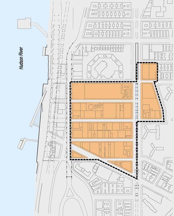 Proposed Actions: Subdistrict A A total proposed development in Subdistrict A of