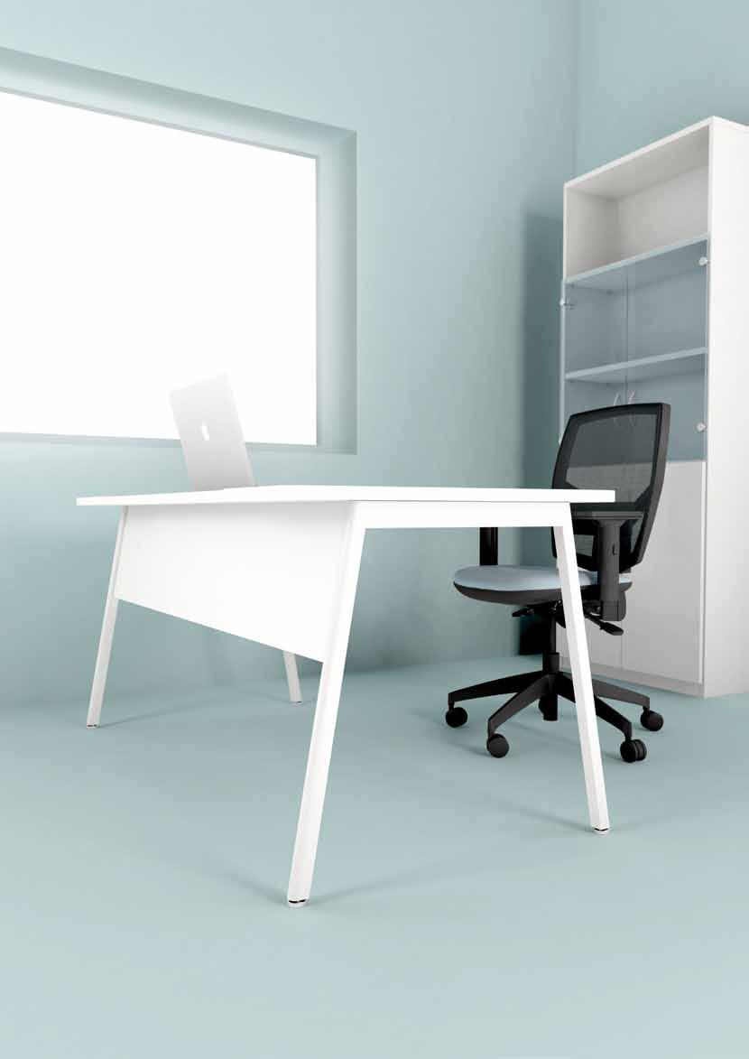 Ascend Ascend Ascend Ascend is a beautifully designed desk with an A-leg frame that is positioned at a 100 angle.