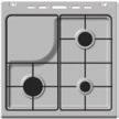 SPECIFICATIONS SPECIFICATIONS Gas Hob Configuration for 60X60 Free Standing Cookers Hob ID Gas Hob configuration Element placement Gas Hob Configuration for 50X60 Free Standing Cookers Hob ID Gas