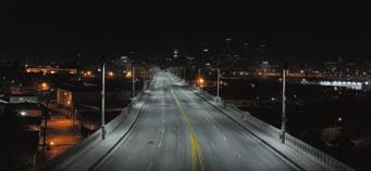 LED Street & Roadway Cree streetlights with