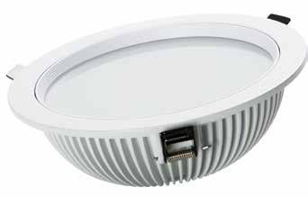 RECESSED DOWNLIGHTS OPTIMA FROSTED 17W RECESSED DOWNLIGHTS FOR NEW HOME OR RENOVATION INSTALLATIONS PRECISION DIMMING PRO-BEAM SHIELD X APPLICATIONS Constant current input LED lamp series is a