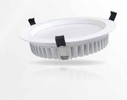 Replacing the 50W quartz halogen lamps, this recessed downlight series with a frosted cover is perfectly suited for areas that require a passive or indirect flood lighting.