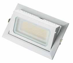 RETAIL DISPLAY ARRAY RECTANGULAR LED RETAIL DISPLAY LIGHT REPLACING 70W-150W METAL HALIDE LAMPS COOLTECH SHIELD X PLUG & PLAY APPLICATIONS Our rectangular LED Retail Display Light is available in 40W.