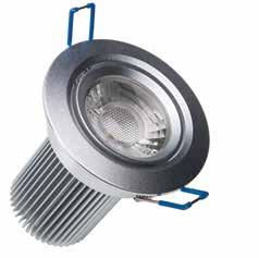 It has a similar lighting effect compared to the traditional quartz halogen downlight, hence it is suitable for all home or commercial applications.