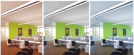 enables easily customizable lighting experience (in