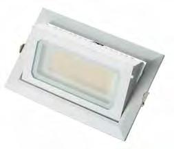 RETAIL DISPLAY ARRAY RECTANGULAR LED RETAIL DISPLAY LIGHT REPLACING 70W-150W METAL HALIDE LAMPS COOLTECH SHIELD X PLUG & FLEX APPLICATIONS Our rectangular LED Retail Display Light is available in 40W.