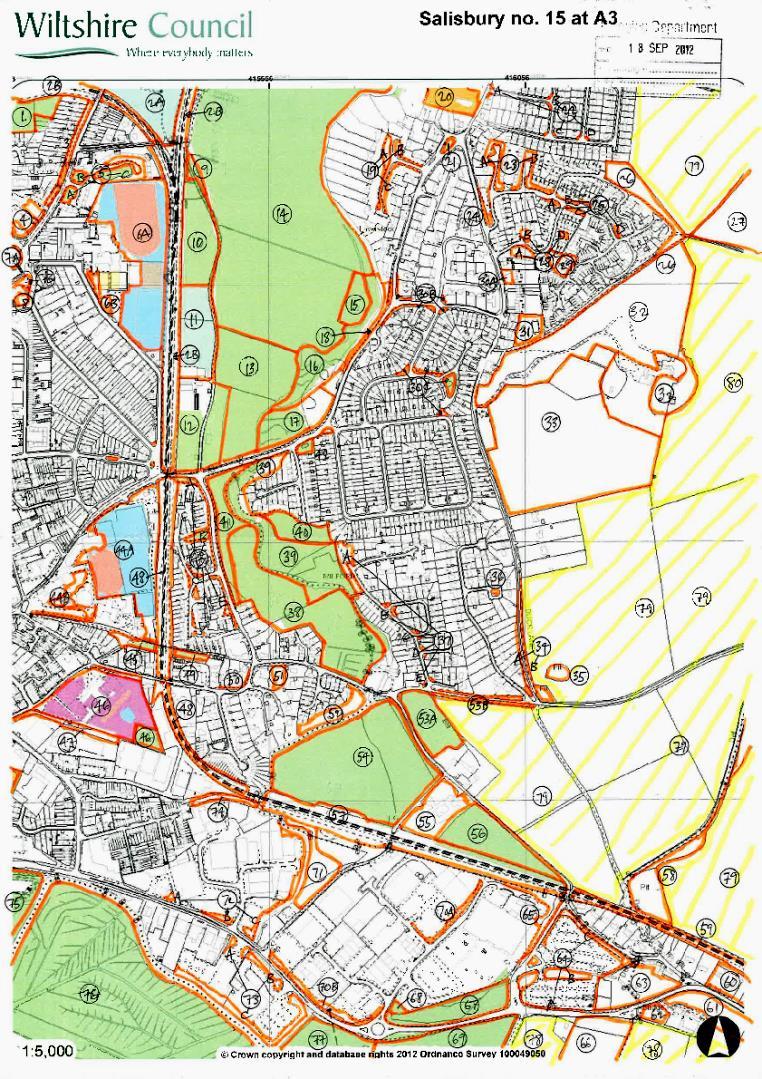 Greenspace audit & asset mapping Greenspace what and where it is, the existing links, the gaps and the potential for making improvements Typology: Sample Map 1.