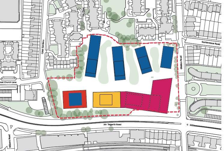 Wilsons Road wlc.ac.uk Masterplan evolution It is intended that a hybrid planning application will be submitted with the college in full and the residential in outline.