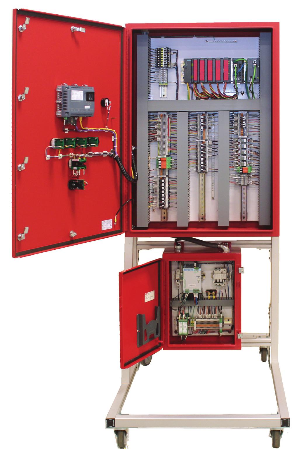 FGS1300 Fire & Gas Alarm & Control System Features The FGS1300 provides fire and gas monitoring, and suppression control for modules in remote locations that have less than 40 I/O.