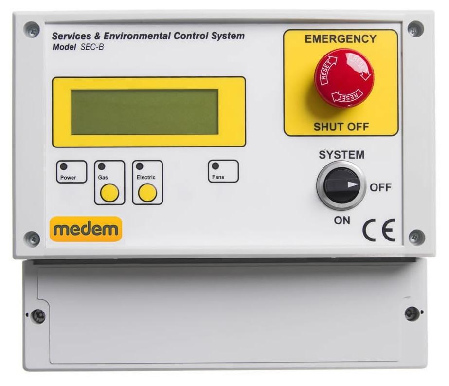 Multi-Function Control System For Boiler and Plant Rooms The SEC-B, Gas detection and Gas Pressure Proving system has been designed for use in boiler houses and plant rooms with low and high pressure