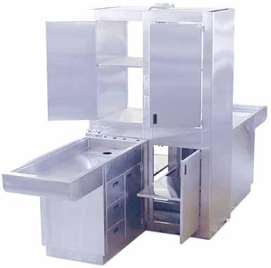 Pass-Thru Dry Column Pass-thru Dry Prep Column This column is a dry column there is no plumbing Cabinet incorporates the pass-thru drawer system Can be modified to meet your specifications Overall