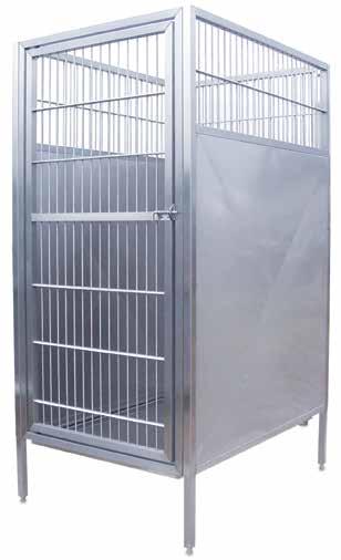 The TriStar raised kennel system is quick and easy to assemble.