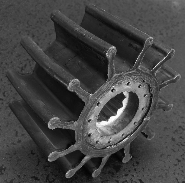 The impeller life is strongly reduced by frequent dry running excessive pressure and/or temperature. It is advised to operate between +10 to +50 C to obtain a long life.