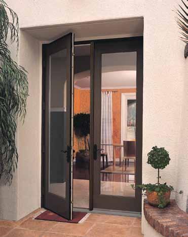 Hinged Patio Doors Hinged Patio Door Systems 168 Ventilation, convenience and aesthetics.