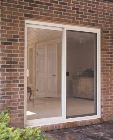 Vinyl Sliding Patio Door Systems Sliding Patio Doors 169 Fully assembled and ready to install.