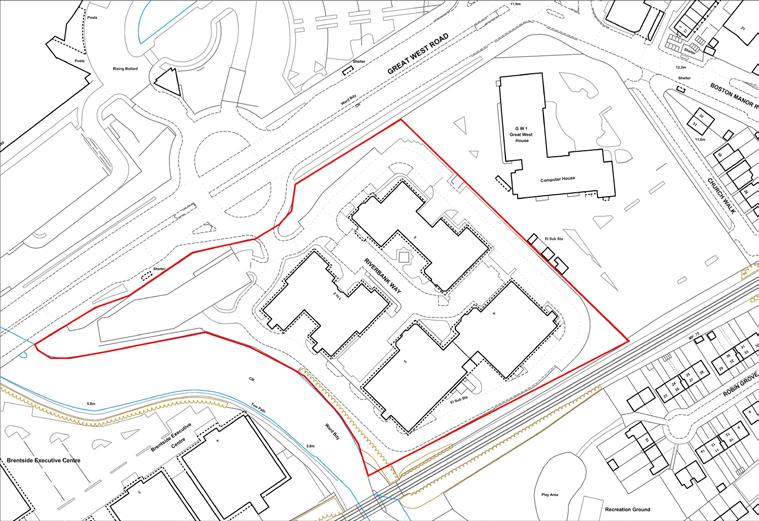 Great West Plaza Ward: Syon Address: Great West Road Brentford TW8 9RE Source: Call for sites 2016 PTAL: 2/3 Site Area (ha): 2.