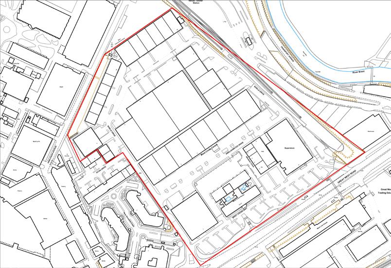 West Cross Industrial Estate Ward: Address: Source: Osterley and Spring Grove West Cross Industrial Estate Call for sites PTAL: 1a/2 Site Area (ha): 8.