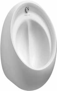 Repair, Maintenance and Improvement Commercial Plumbing Solutions CONTOUR 21 67cm Hygeniq Rimless Urinal Bowl B98103 S611901 Concealed connections Easier cleaning, hygienic 675 700 405 1370 610 to