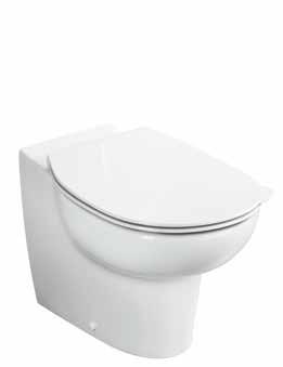 Plumb Center CONTOUR 21 SPLASH 305mm Back-To-Wall Rimless WC Bowl J23521 S312201 Nursery or primary to 7 years old (305mm) Rimless 4/2.