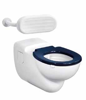 Repair, Maintenance and Improvement Plumbing Solutions CONTOUR 21 Rimless Wall Hung WC Bowl - 70cm Projection B98957 S307701 180 Hospital pattern Rimless, to HTM64 (2006) and HBN Concealed top fixing